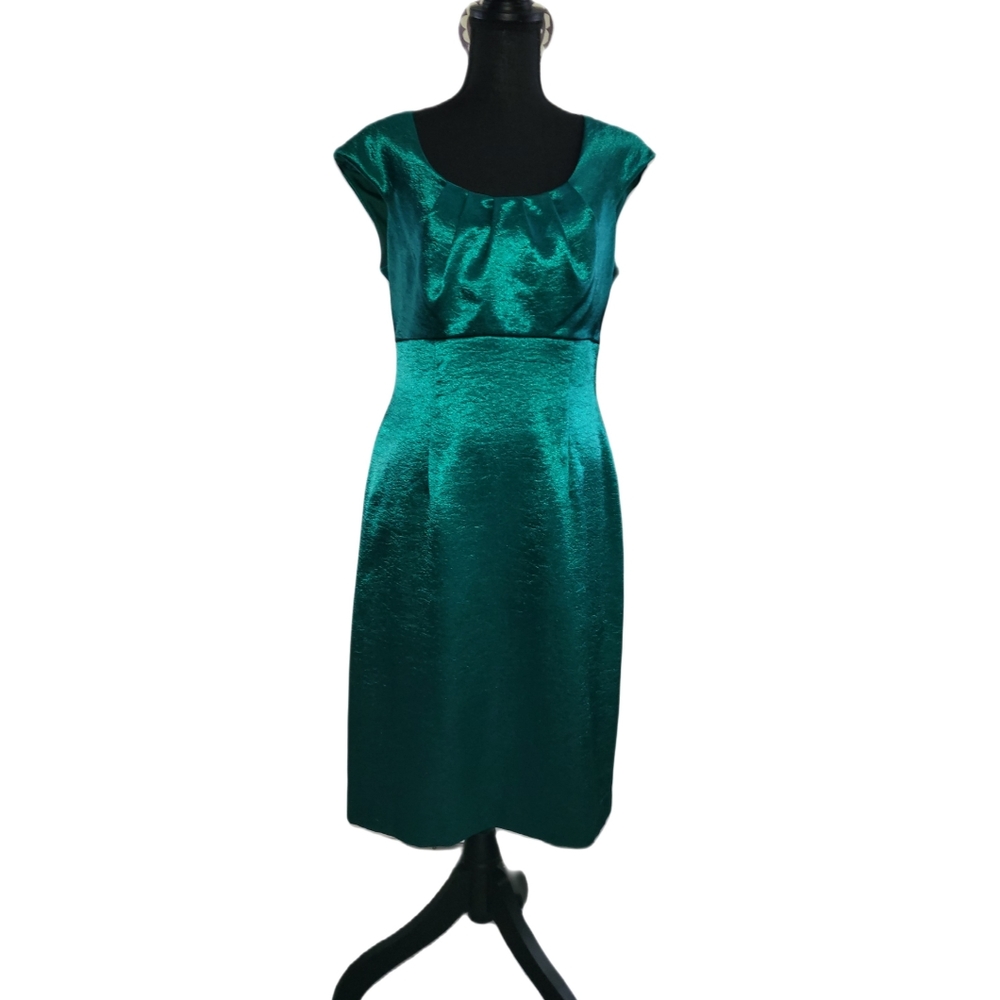 Connected Apparal,  green dress, size 10
